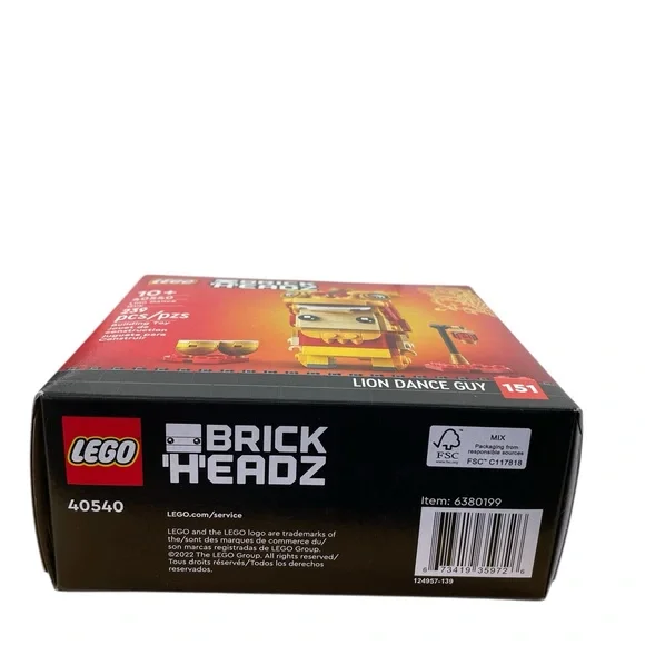 LEGO BrickHeadz Lion Dance Guy - #40540 - New in box - retired - Picture 5 of 6